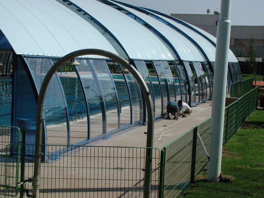 Azorei Hen Pool Roofing Renovation — 6