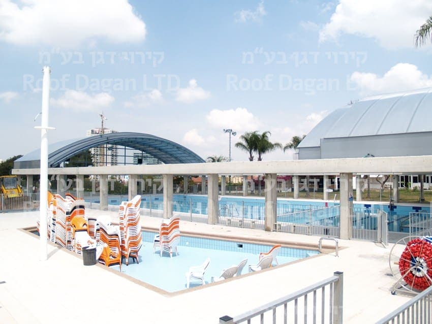 קירוי בריכה קאנטרי באר שבע