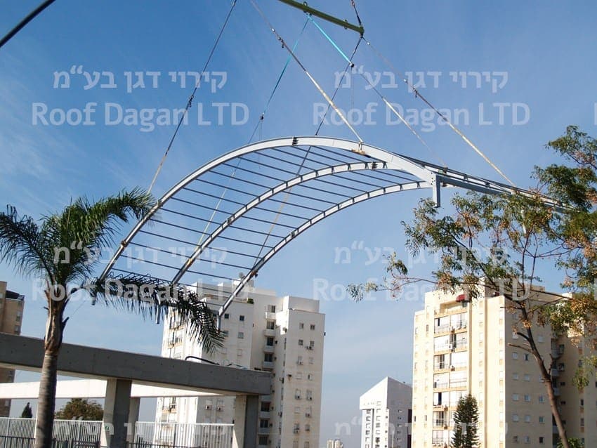 קירוי מונע בריכת קריית אונו — 5