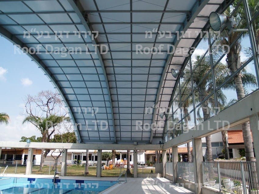 קירוי מונע בריכת קריית אונו — 6