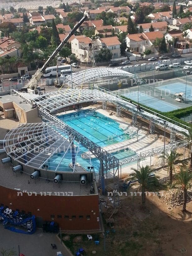 קירוי בריכת השחייה רמלה — 2
