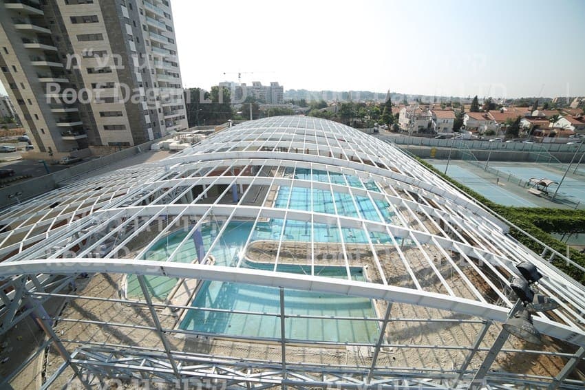 קירוי בריכת השחייה רמלה — 4