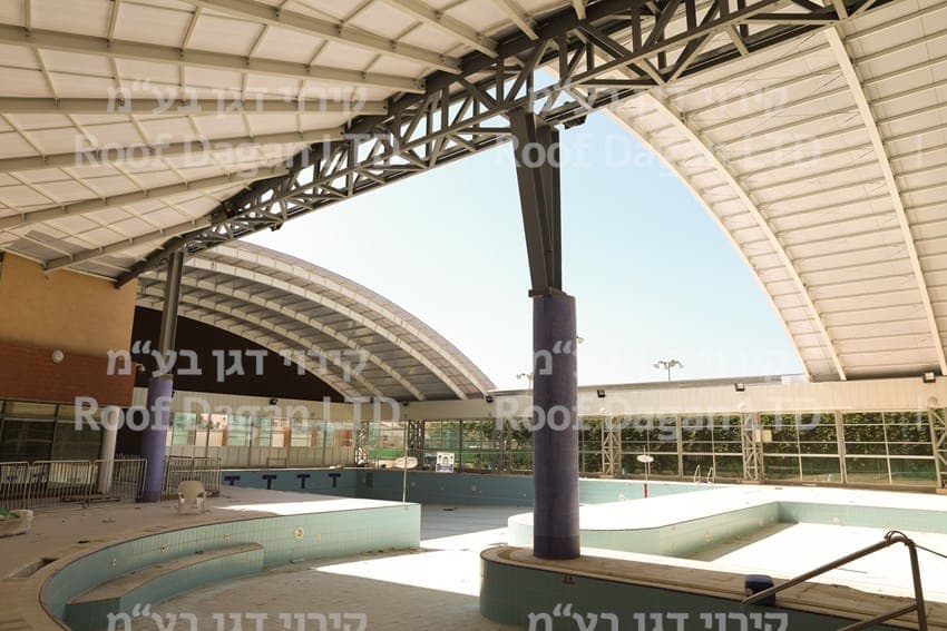 קירוי בריכת השחייה רמלה — 7