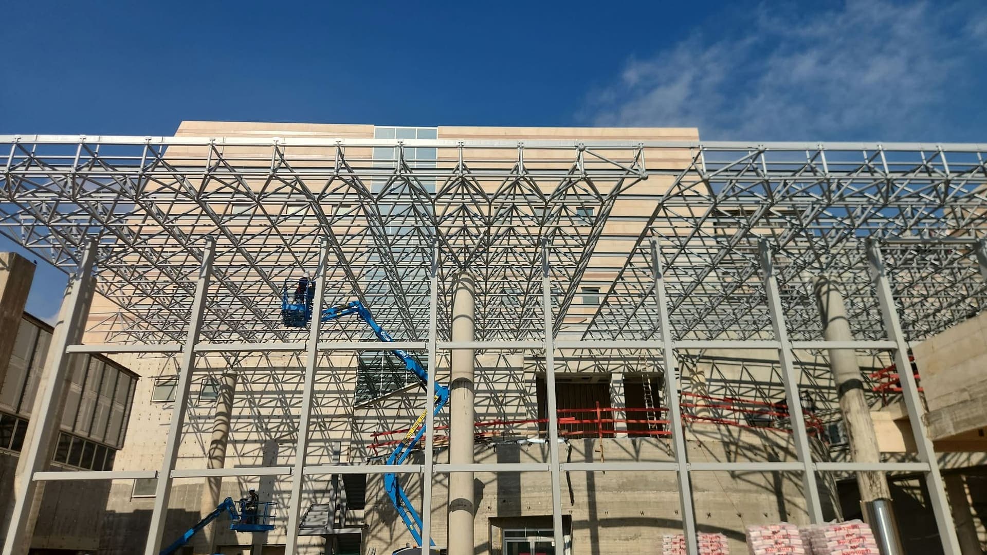 Space-Frame Roofing, Tel HaShomer Hospital