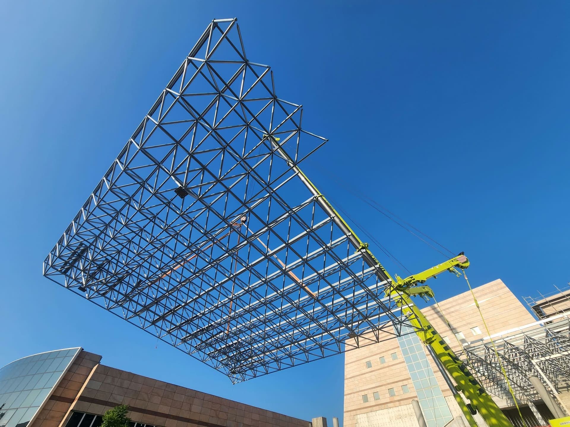 Space-Frame Roofing, Tel HaShomer Hospital — 2